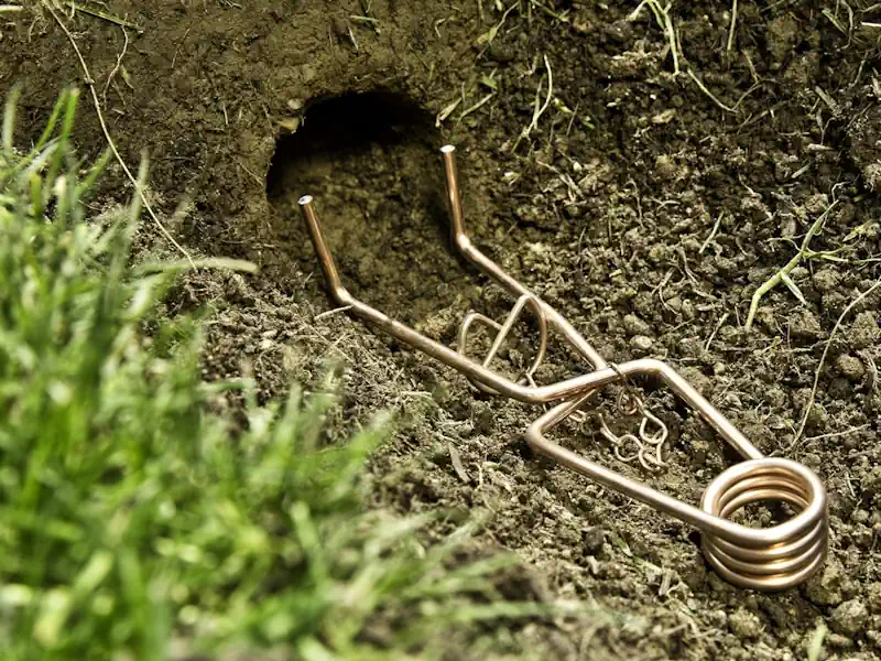 Pièges mécaniques à taupes utilisés par notre taupier à Aurice